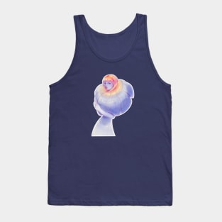 Elegant Blue Webcap  Fungus Girl Tank Top